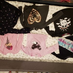 6 girls shirts size 2-4